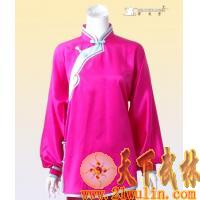 大襟-真丝（武术服、表演服、太极服，可订做）