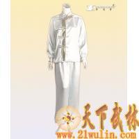 偏襟-真丝（武术服、表演服、太极服，可订做）